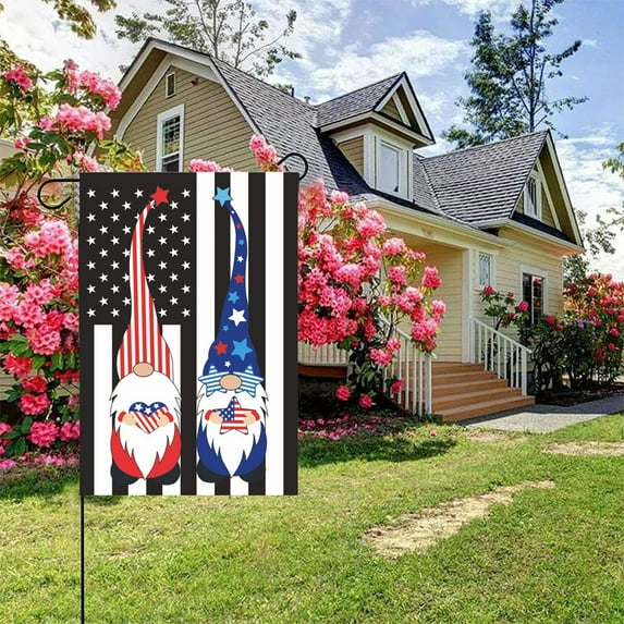 Deroro 4th of July God Bless America Patriotic Eagle Porch Sign, Memorial Day American Flag Stars Stripe Front Door Decorative, USA Decoration Home Outdoor Yard Decor,Independence Day