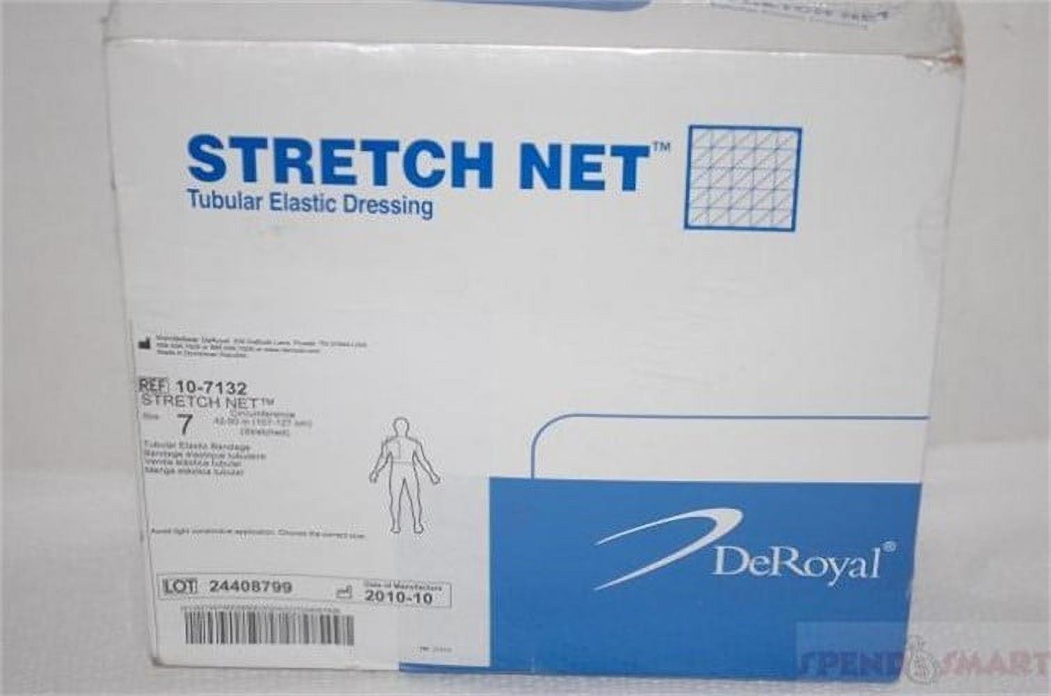 Deroyal Stretch Net Tubular Elastic Bandage Chest/Abd, Size 6, Lf