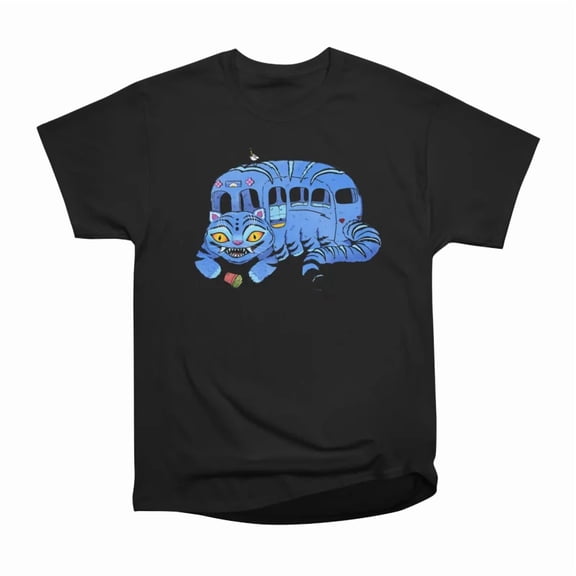 Derpy Catbus T-Shirt Tee Gift For Him Merch For Her Apparel For Friend