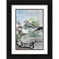 thumbnail image 1 of Derr, Wynn 23x32 Black Ornate Wood Framed with Double Matting Museum Art Print Titled - Green Sea Turtle, 1 of 4