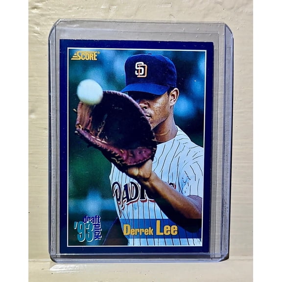 Derrek Lee 1993 Score Pinnacle MLB #585 Baseball Card San Diego Padres