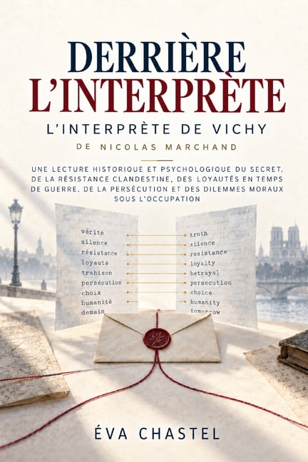 DerriÃ¨re L'interprÃ¨te: L'InterprÃ¨te de Vichy de Nicolas Marchand: Une lecture historique et psychologique du secret, de , (Paperback)