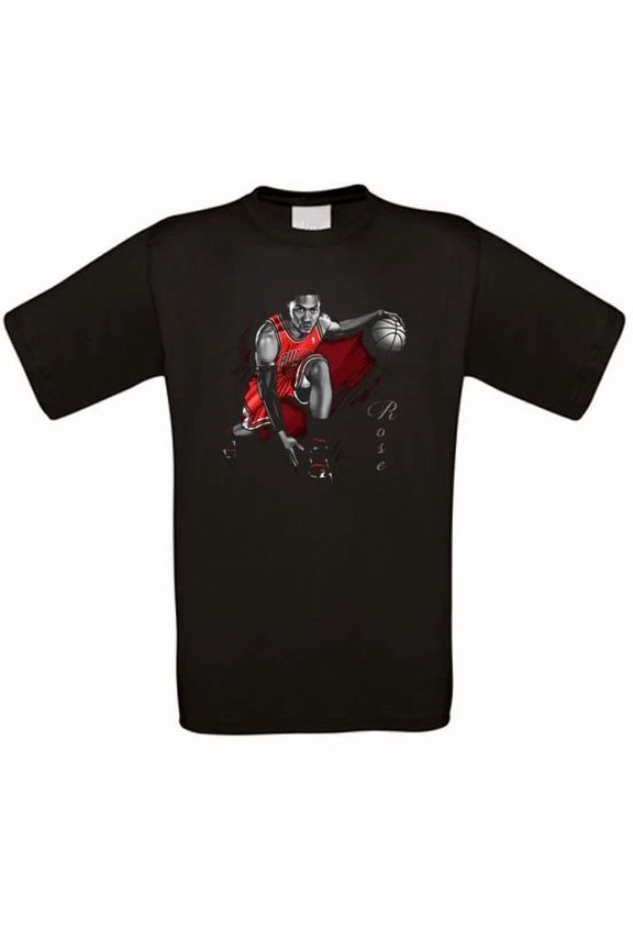 Derrick Rosa Bulls Pallacanestro T-Shirt