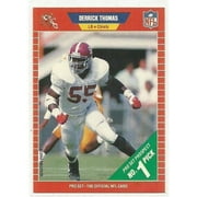 Derrick Thomas KC Chiefs 1989 NFL Pro Set RC Alabama
