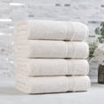 thumbnail image 1 of Impressions Derry Solid Egyptian Cotton 4-Piece Bath Towel Set, 1 of 13