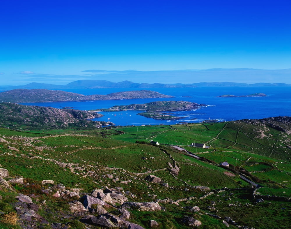 Derrynane Harbour Caherdaniel Ring Of Kerry Co Kerry Ireland Canvas Art - The Irish Image Collection Design Pics (17 x 13)