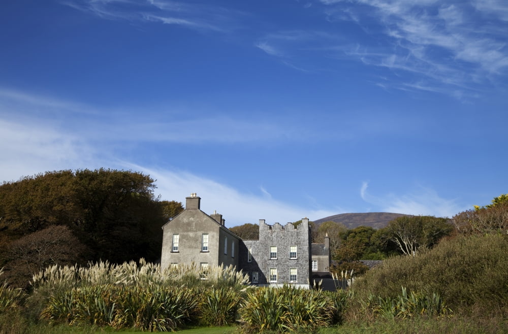 Derrynane House the Home of Daniel OConnell Near Caherdaniel The Ring of Kerry County Kerry Ireland Canvas Art - Panoramic Images (36 x 12)