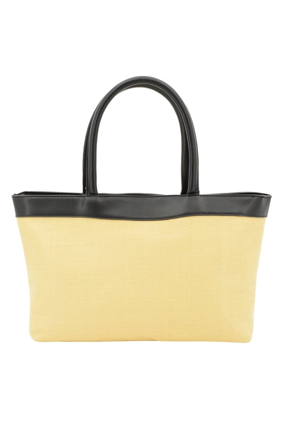 Straw Bag for Women – Summer Beach Bag, Straw Tote Handbag Large Travel Purse