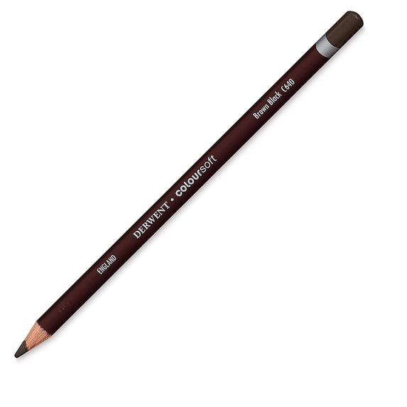 Derwent Coloursoft Pencil - Brown Black