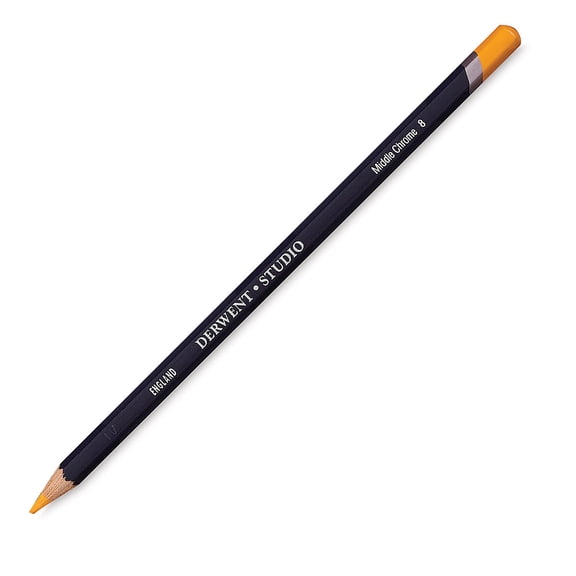 Derwent Studio Pencil, Middle Chrome