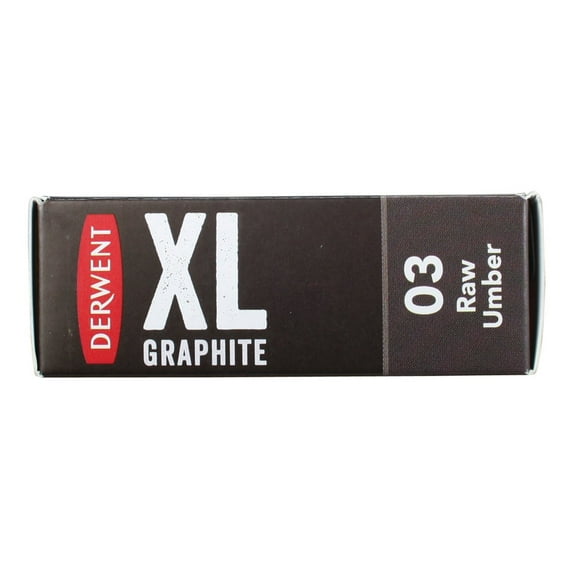 Derwent XL Graphite Block, Raw Umber