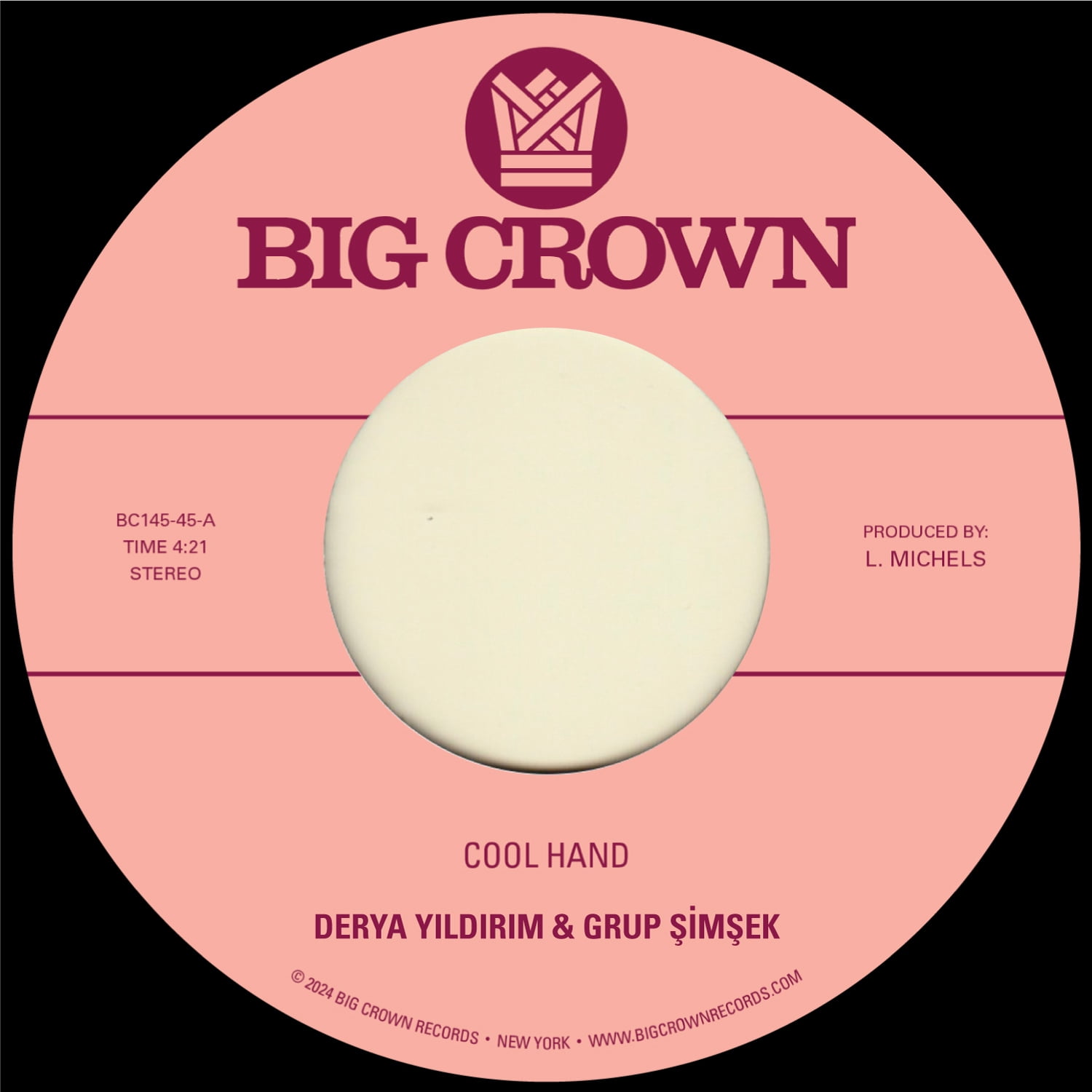Derya Yildirim - Cool Hand B/W Yakamoz - Music & Performance - Vinyl