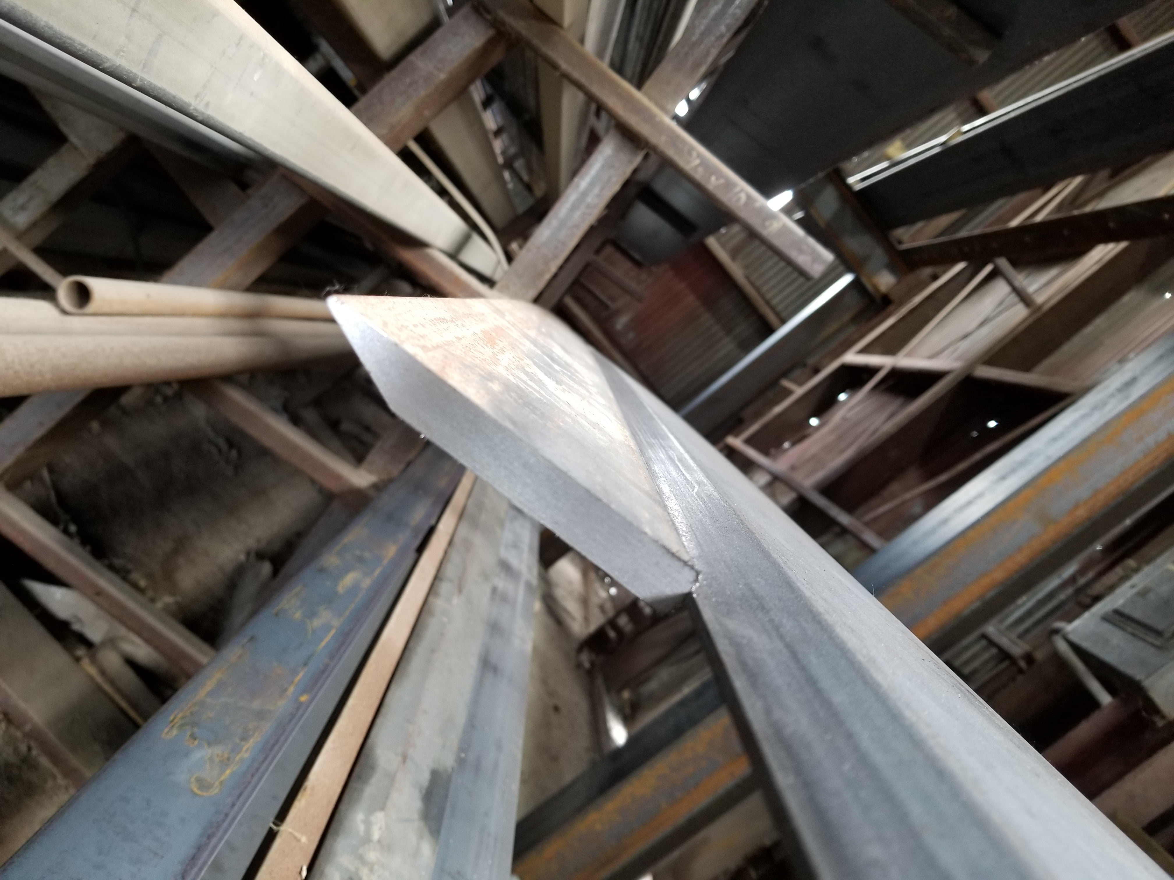 Des Moines Steel Cutting Edge Bevel Bar (1, 1/2" x 4" x 36") - Walmart.com