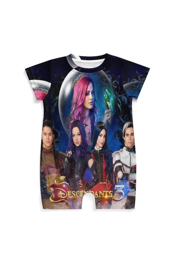 Desc-endant Newborn Baby Romper Clothing Infant Summer Baby Climbing Clothes Outfit for Boys Girls