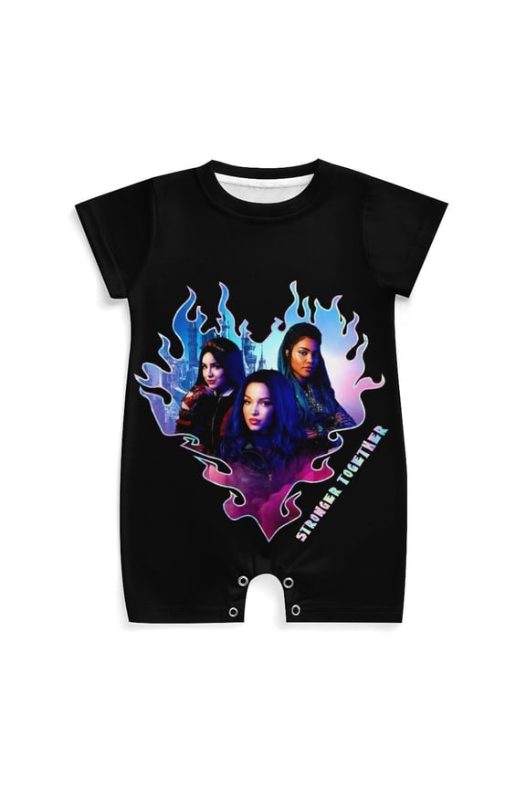 Desc-endant Newborn Baby Romper Clothing Infant Summer Baby Climbing Clothes Outfit for Boys Girls