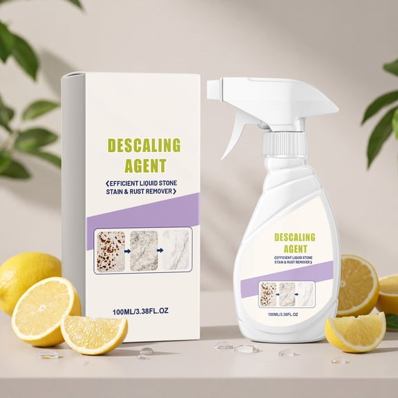 Descaling Agent Spray 100ml – Limescale & Rust Remover for Coffee Makers, Kettles, Dishwashers, Espresso Machines, Home Appliances, Eco-Friendly & Easy Use