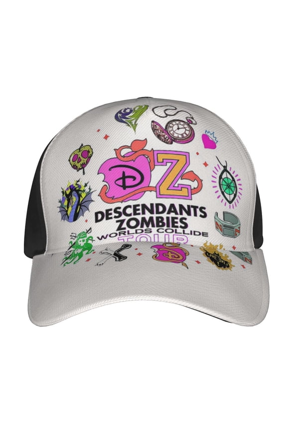 Descen-dants Zombies Tour Baseball Cap Adjustable Snapback Hat Hip Hop Dad Caps Men Women