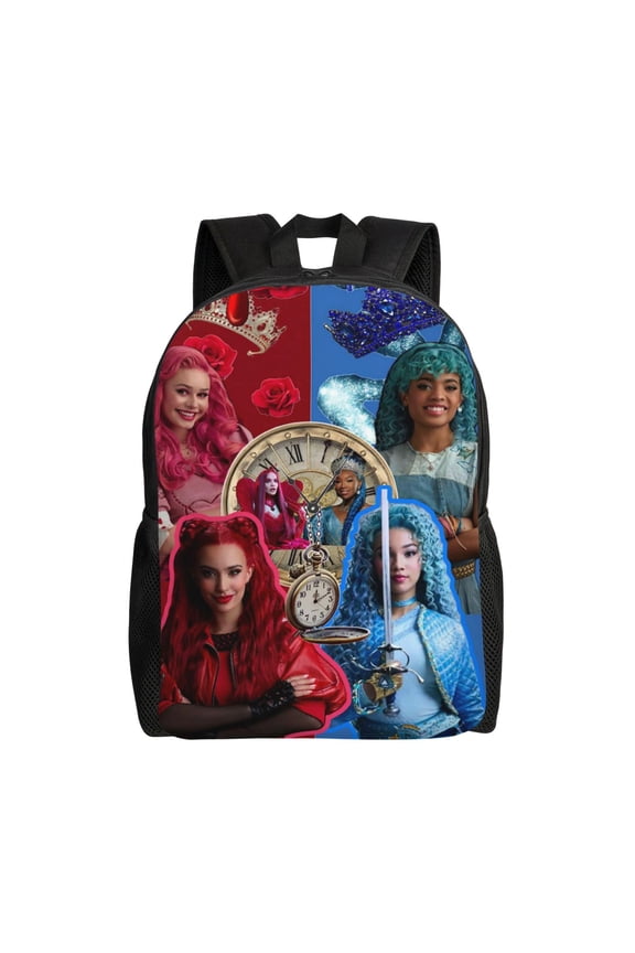 Descen-dants Zombies Tour Lightweight Backpack Laptop Shoulders Bag Bookbag Daypack Travel Women Men