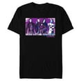 thumbnail image 1 of Descendants 3 Carlos Mal Jay Evie Wickedly Cool - Short Sleeve Blended T-Shirt for Adults -Customized-Black, 1 of 5