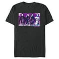 thumbnail image 1 of Descendants 3 Carlos Mal Jay Evie Wickedly Cool - Short Sleeve Blended T-Shirt for Adults -Customized-Dark Heather, 1 of 5