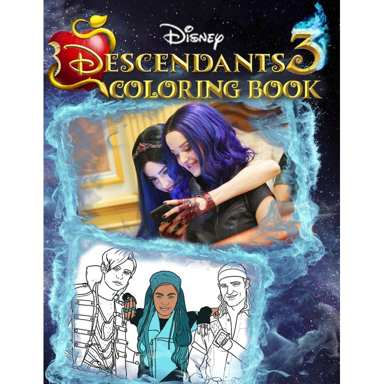 Descendants 3 Coloring Pictures Descendants Coloring Pages: Free And