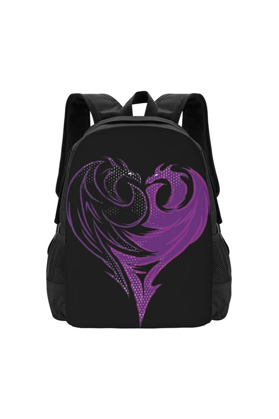 Descendants 3 Laptop Backpack College School Travel Daypack 2 Compartment Basic Bag Shoulders Rucksack