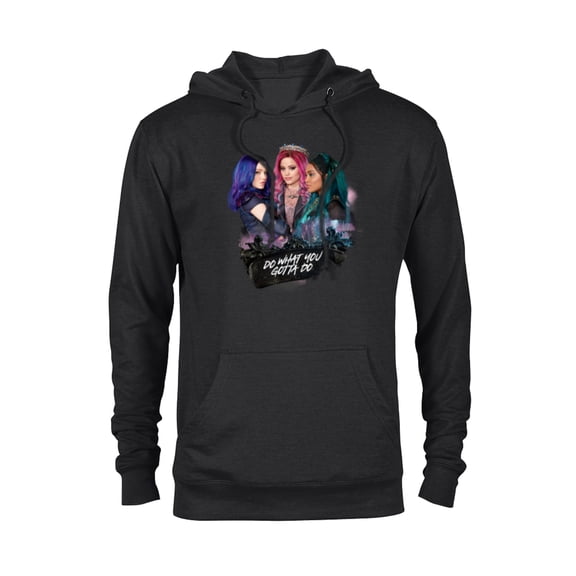 Descendants 3 Mal Uma Audrey Do What You Gotta Do - Pullover Hoodie for Adults -Customized-Black