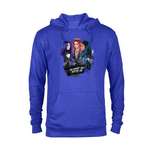 Descendants 3 Mal Uma Audrey Do What You Gotta Do - Pullover Hoodie for Adults -Customized-Royal Heather