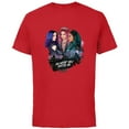 thumbnail image 1 of Descendants 3 Mal Uma Audrey Do What You Gotta Do - Short Sleeve Cotton T-Shirt for Adults -Customized-Red, 1 of 5