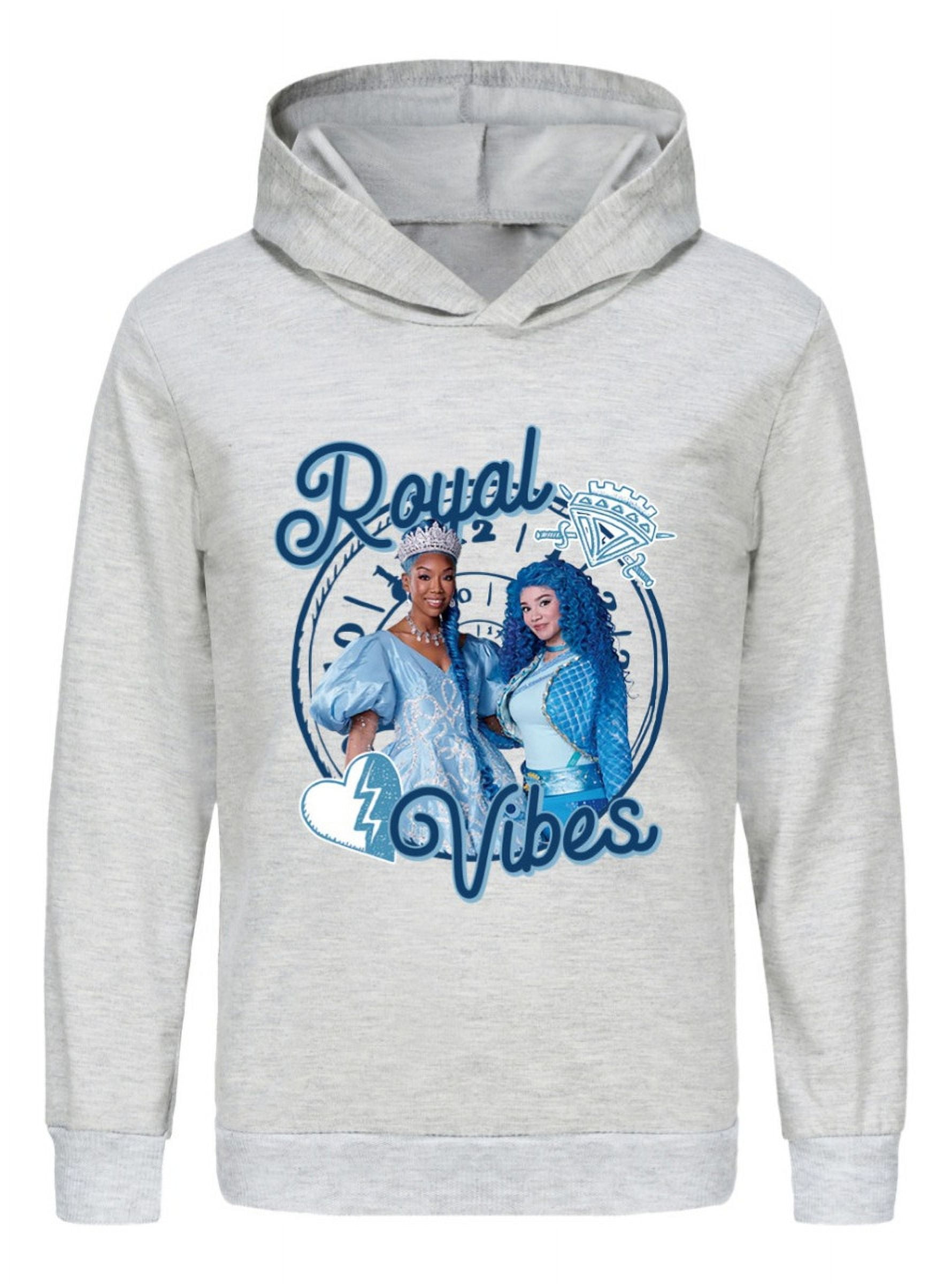 Descendants 4 Kids Hoodie - Royal Vibes Princess Red & Chloe 
