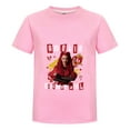 thumbnail image 1 of Descendants 4 T-Shirt for Girls – Red Princess Short Sleeve Summer Top, 1 of 4