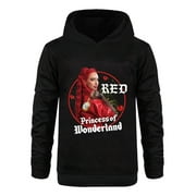 BFBYFDM Descendants 4 The Rise of Red Kids Hoodie Costume - Chloe Charming Princess Red Pullover Sweatshirt for Boys and Girls