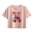 thumbnail image 1 of Descendants 5 - Character Collage Short Sleeve Boxy Graphic T-Shirt, 1 of 5