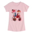 thumbnail image 1 of Descendants 5 - Character Collage - Youth Girls Fitted Short Sleeve T-Shirt, 1 of 5
