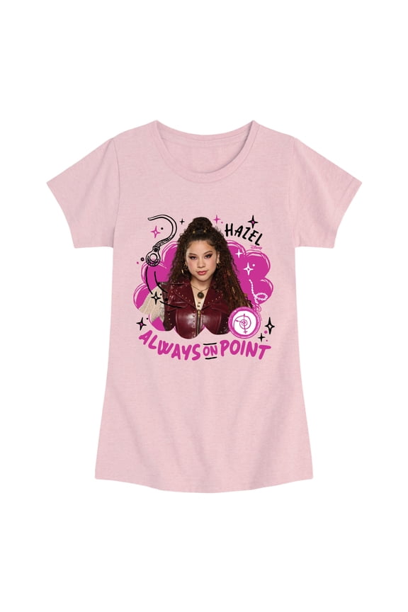 - Hazel Always on Point - Youth Girls Fitted Short Sleeve T-Shirt