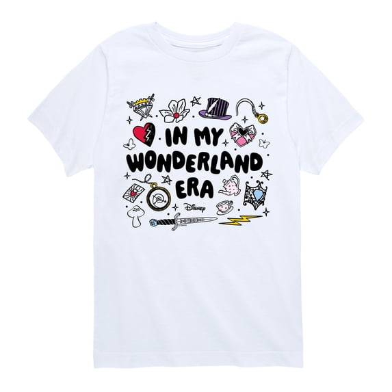 Descendants 5 - In My Wonderland Era - Youth Boys Short Sleeve Graphic T-Shirt