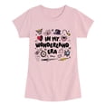 thumbnail image 1 of Descendants 5 - In My Wonderland Era - Youth Girls Fitted Short Sleeve T-Shirt, 1 of 5