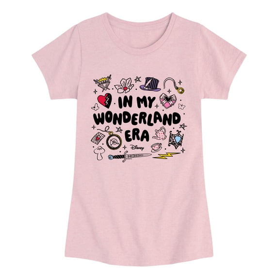 Descendants 5 - In My Wonderland Era - Youth Girls Fitted Short Sleeve T-Shirt