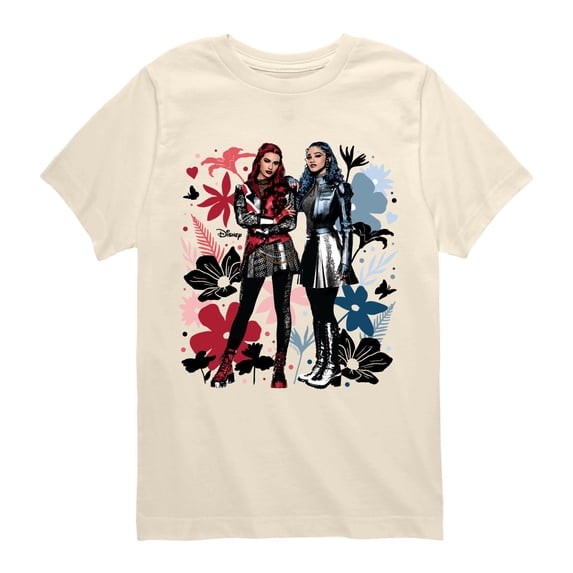 Descendants 5 - Red & Chloe Florals - Youth Boys Short Sleeve Graphic T-Shirt