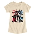 thumbnail image 1 of Descendants 5 - Red & Chloe Florals - Youth Girls Fitted Short Sleeve T-Shirt, 1 of 5