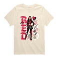 thumbnail image 1 of Descendants: Wicked Wonderland - Red Hand Drawn Sketch Short Sleeve Graphic T-Shirt, 1 of 4
