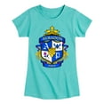 thumbnail image 1 of Descendants - Auradon Prep Crest - Toddler And Youth Girls Short Sleeve Graphic T-Shirt, 1 of 5