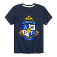 thumbnail image 1 of Descendants - Auradon Prep Crest - Toddler And Youth Short Sleeve Graphic T-Shirt, 1 of 5
