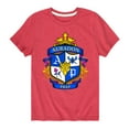thumbnail image 1 of Descendants - Auradon Prep Crest - Toddler And Youth Short Sleeve Graphic T-Shirt, 1 of 5