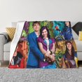thumbnail image 1 of Descendants Blanket Super Soft Cozy Throw Blanket Fuzzy Comfy Flannel Blanket Warm Plush Blankets For Couch, Sofa, Bed 60"X50", 1 of 8