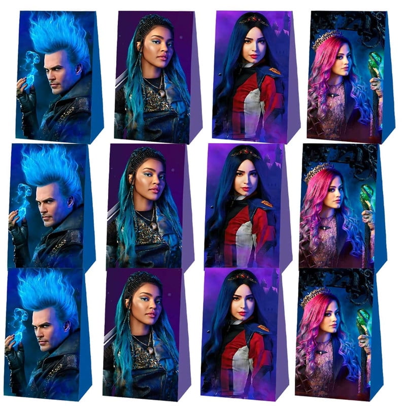 Descendants Candy Bags Birthday Goodie Party Favor Decorations Treat Supplies