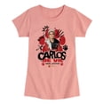 thumbnail image 1 of Descendants - Carlos De Vil - Youth Girls Fitted Short Sleeve T-Shirt, 1 of 4