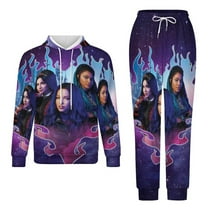 Descendants Characters Unisex Hoodies And Sweatpants Set Sweatshirts Jogger Pants Hooded Hoody Tracksuits Set Suit Winter Daily Adult Sweatsuit 2 Pcs