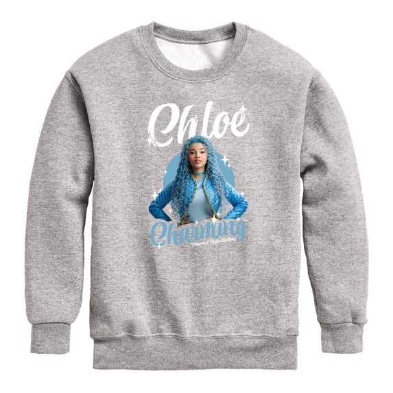 Descendants - Chloe Princess - Youth Boys Crew Fleece Sweatshirt