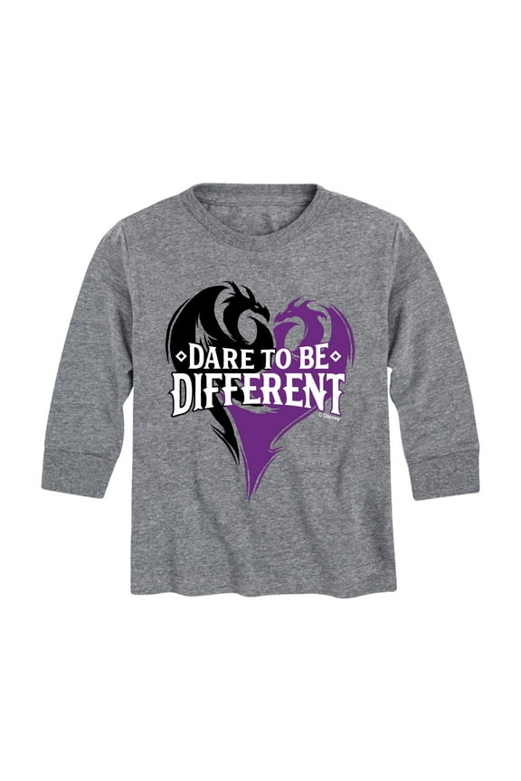 - Dare To Be Different - Toddler And Youth Long Sleeve Graphic T-Shirt
